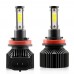 Mgoodoo 4 Sides Car Lights H8 H9 H11 LED Lighting Headlight Bulbs 6000K 12V Turbo Fog Lights Bulbs 360 degree