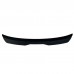 Mtsooning Universal Rear Roof Lip Spoiler Wing ABS Decoration Strips Matte Black&Glossy Black Fit Hatchback Car