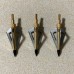 SLHEE 3 x  Archery Broadheads 100gr Tips Carbon Arrows Arrowheads for Compound Bow Hunting Shooting 