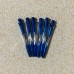 SLHEE 6PCS/set 45mm Aluminium Blue Dart Stems Darts Shafts 2BA Darts Accessories