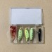 SLHEE 14pcs Fishing Lures Set Hard Artificial Wobblers Metal Soft Lure Fishing Silicone Bait