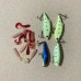 SLHEE 14pcs Fishing Lures Set Hard Artificial Wobblers Metal Soft Lure Fishing Silicone Bait