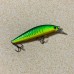 SLHEE 1Pcs Minnow Fishing Lure 8cm 7.4g Floating Wobblers Tackle Laser Hard Bait 3D Eyes Artificial Crankbait Fishing Tackle