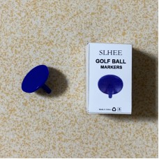 SLHEE golf ball marker plastic mark 17mm Flat Plastic Golf Ball Markers