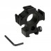 SURIEEN QD Tri-Rail 3 Sides 25.4/30mm Ring Weaver Scope Rail Mount fit 20mm for attaching laser pointing devices to rifle