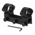 SURIEEN Rifle Scope sights Mounts Picatinny/Weaver 25mm 1” inch ring High Profile One Piece