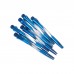 SURIEEN 6PCS 45mm Aluminium Blue Dart Stems Darts Shafts 2BA Darts Accessories