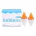 SURIEEN 2pcs 40g 50g Luminous Fishing Buoys Night Float Light Stick Plastic Bobber Sea Rock Fishing Striking Floats