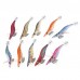 SURIEEN 10PCS Fishing Lure Bag Squid Hook Jigs Octopus Cuttlefish Shrimp Baits 3D Eyes Luminous Lures