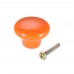 Etermeta Ceramic Candy Color Round Door Knob Kitchen Drawer Cabinet Cupboard Pull Handles