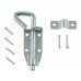 DRELD Metal deadbolts Latch 10cm Barrel Hasp Staple Locking Door Window Drawer Cupboard Padlock Clasp Garage Warehouse