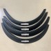 Yetaha 4Pcs/Set Universal Flexible Car SUV Off-road Fender Flare Lips Wheel Arch Protector Cover Mud Guards