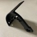 Yetaha Black License Number Holder Side Plate Mount Curved Vertical For Motorcycle Bike