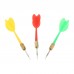 Gohantee 3PCS Darts Professional Brass Barrel Dart Arrows Entertainment Accessories for Party Bar Dart