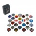 Gohantee 90pcs Dart Flights in 30 Kinds of Patterns RARE Darts Fin Feather Value Flights Accessories