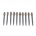 Gohantee 10pcs Dart Points Harrows Darts Steel Tips Conversion Tip Dart Points Flights Shafts