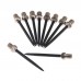 Gohantee 10pcs Dart Points Harrows Darts Steel Tips Conversion Tip Dart Points Flights Shafts