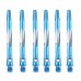 Gohantee 6PCS 45mm Aluminium Dart Stems Darts Shafts 2BA Darts Accessories